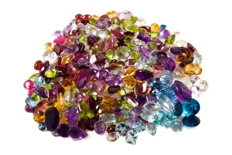 Pile of gemstones
