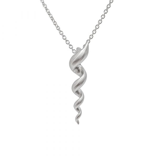 Spiral horn slider pendant