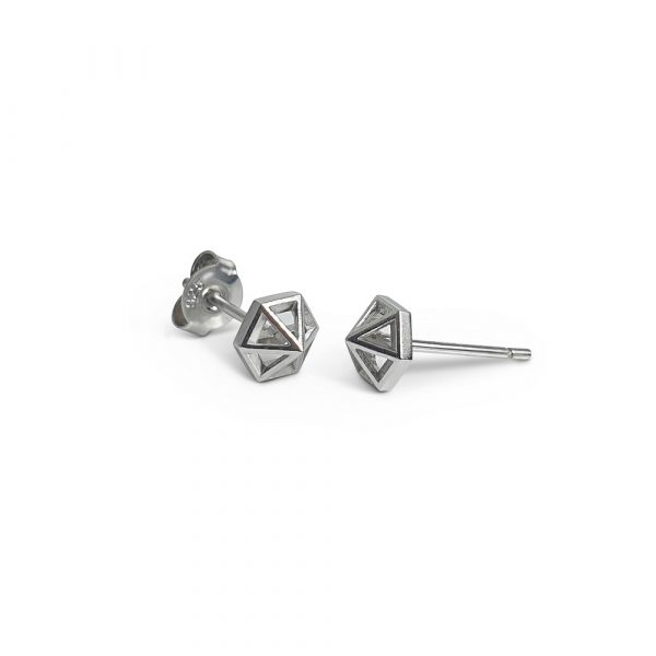 Crystal point studs
